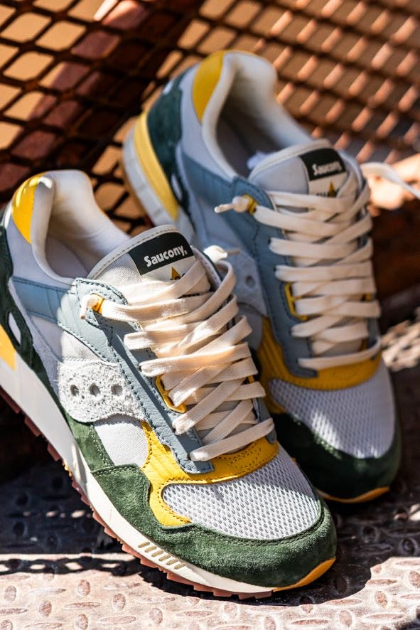 Mens Saucony Shadow 5000 (Grey/Green) - Saucony