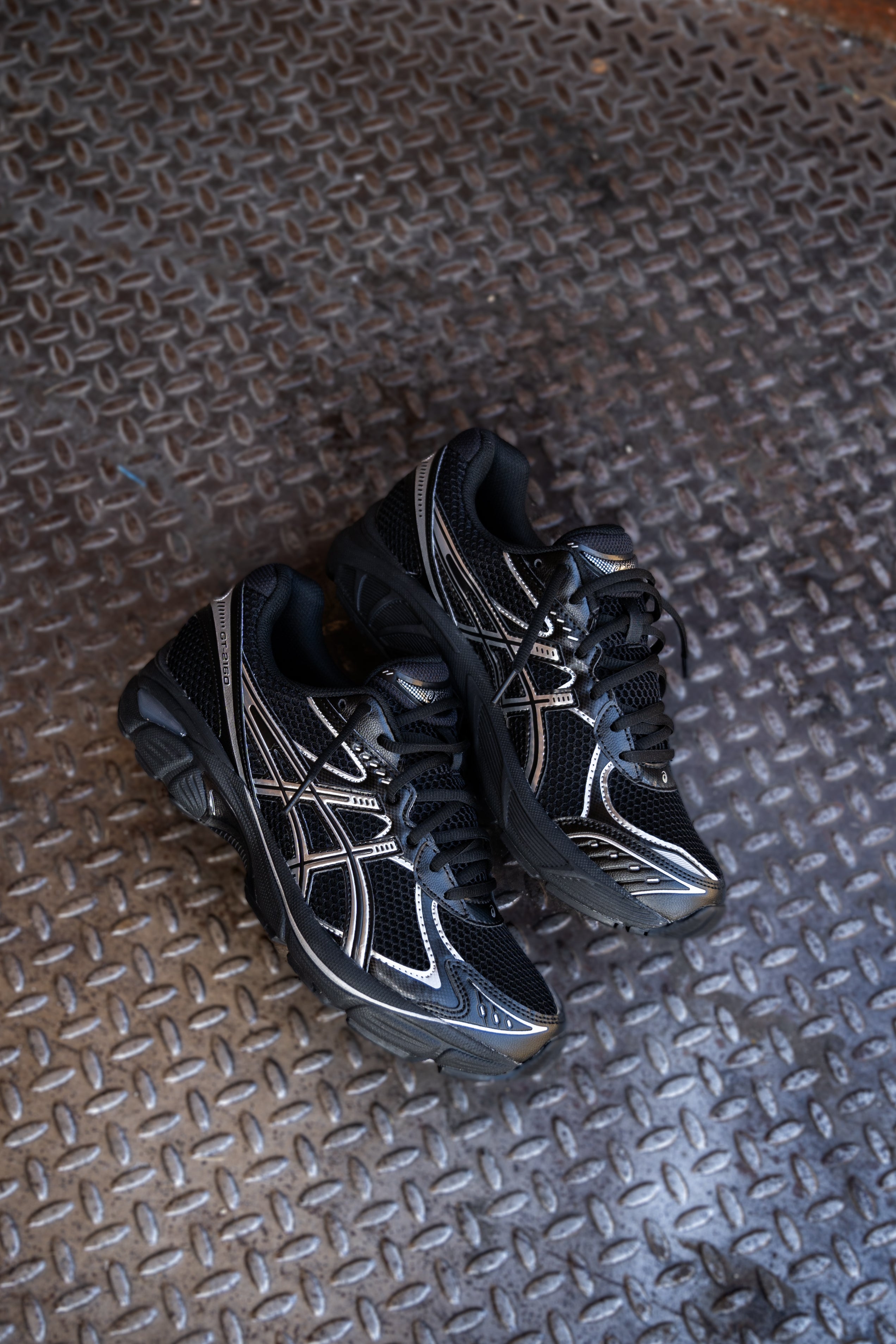 Mens Asics GT-2160 (Black/Pure Silver)