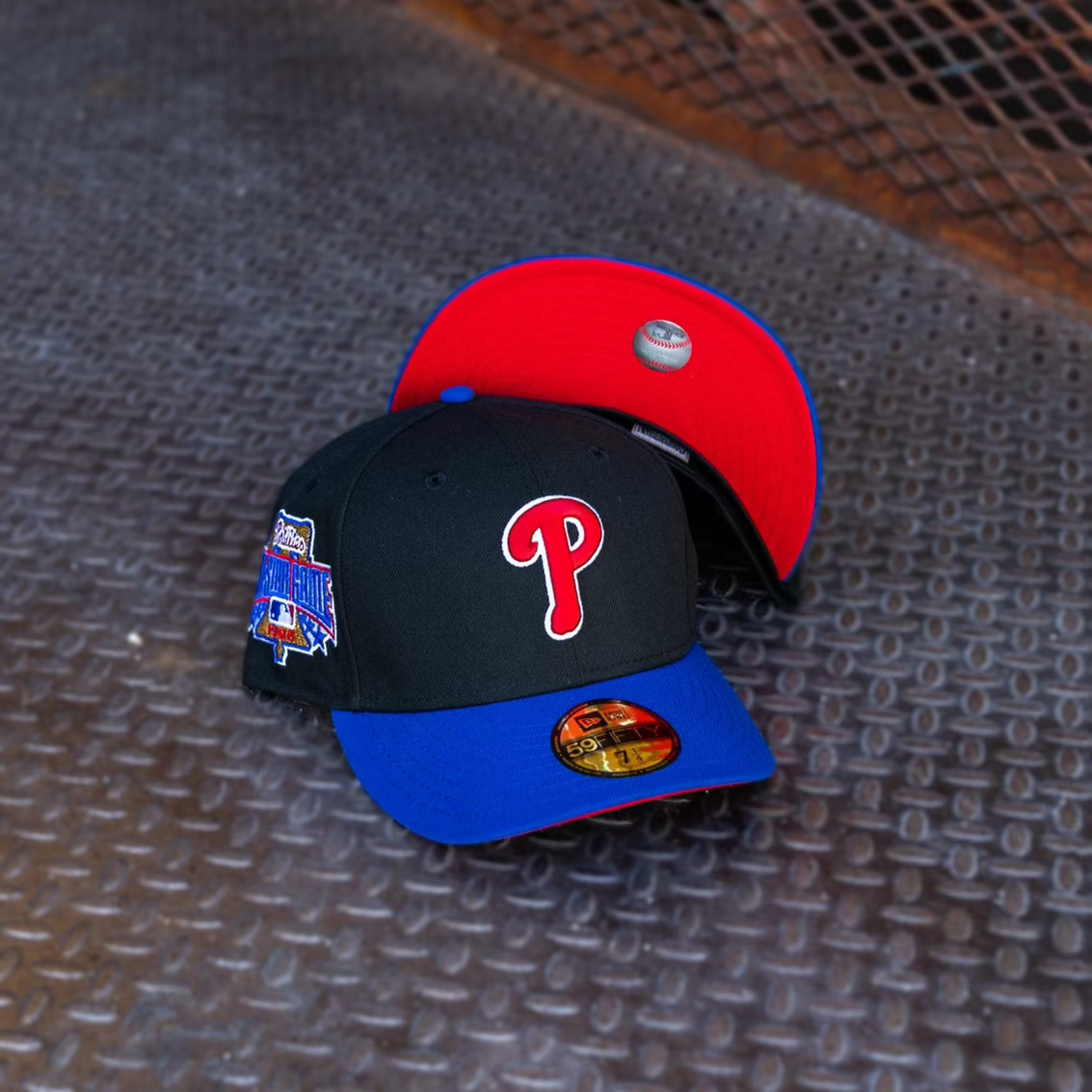 New Era Philadelphia Phillies 1996 ASG Red UV 59Fifty Fitted (Black/Royal)