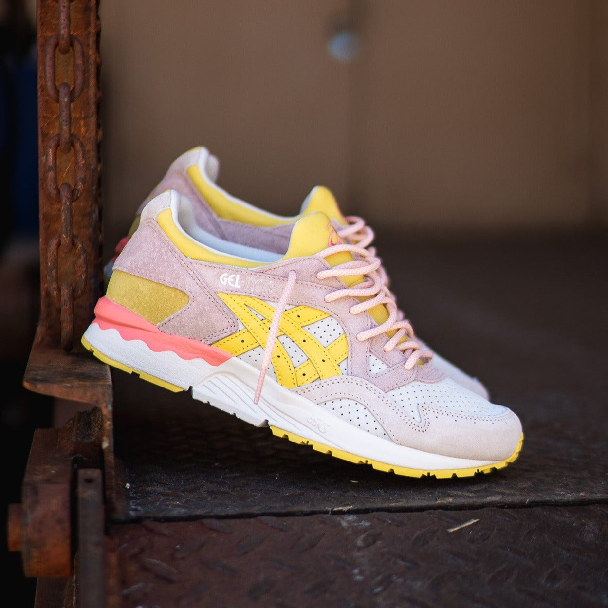 Mens Asics Gel-Lyte 5 Spring In Japan (Cream/Banana Cream) - Asics