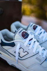 Mens New Balance 550 (White/Burgundy) - BB550PWB - New Balance