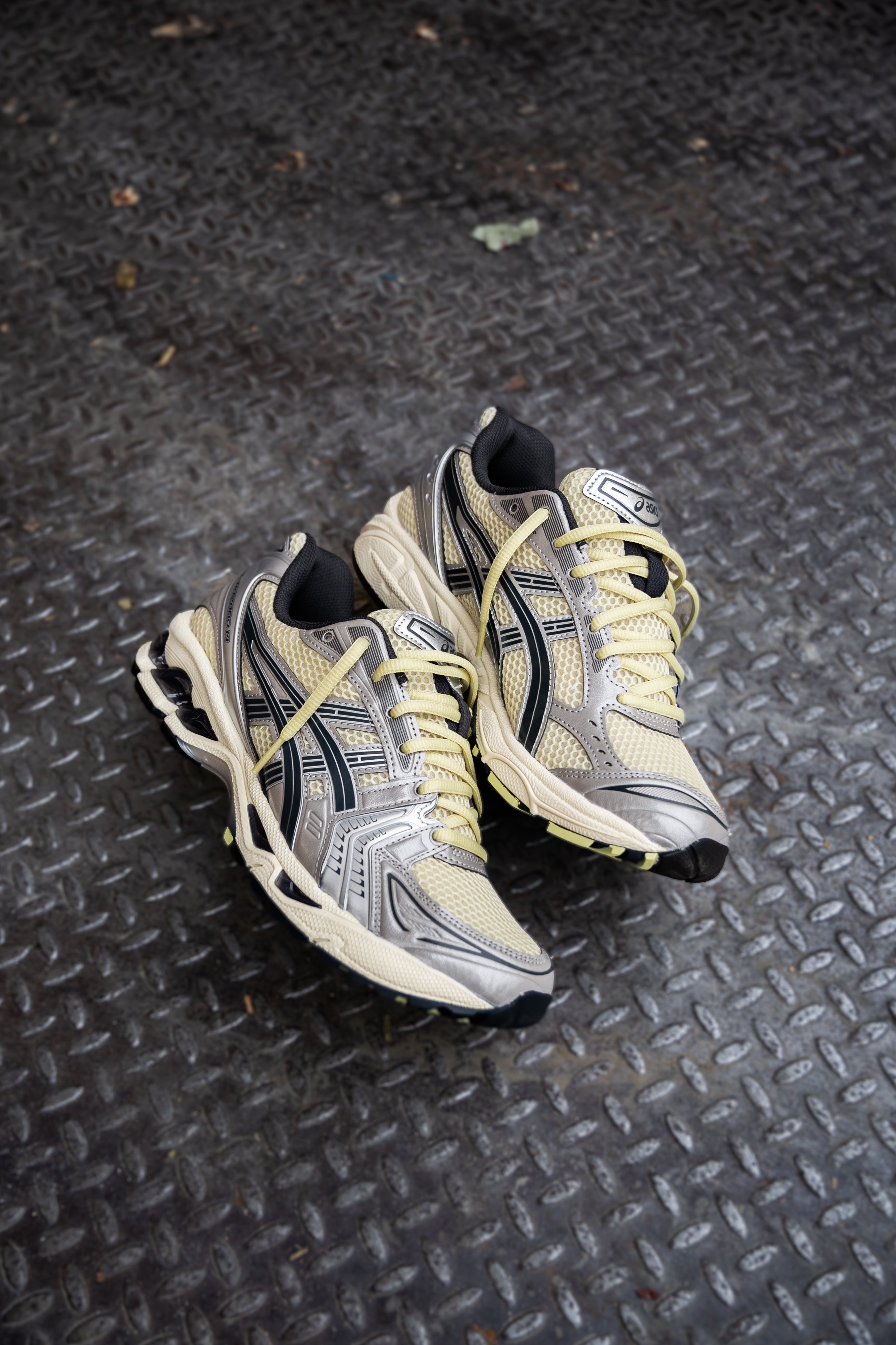 Mens Asics Gel Kayano 14 (Oyster White/Steeple Grey)