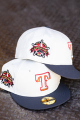 New Era Texas Rangers 1995 All-Star Game UV (Off White/Graphite) 59Fifty Fitted