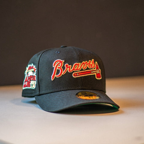 Atlanta Braves Team Script New Era Snapback Hat