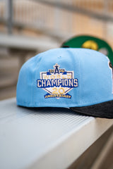 New Era Los Angeles Angels 20th Anniversary Green UV (Argentina Blue/Black Corduroy) - New Era