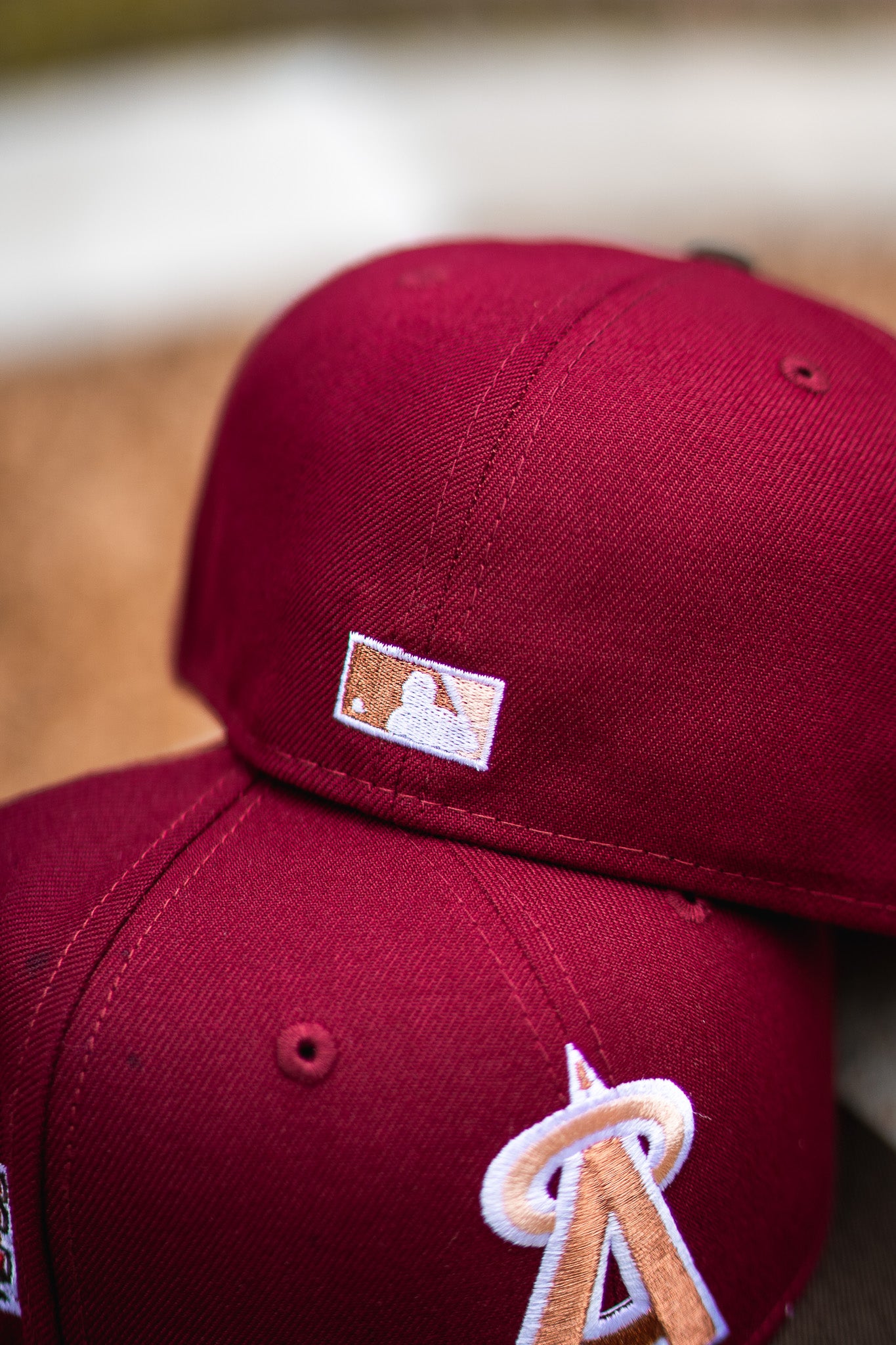 New Era Los Angeles Angels 1989 ASG Blush UV (Burgundy/Mocha) - New Era