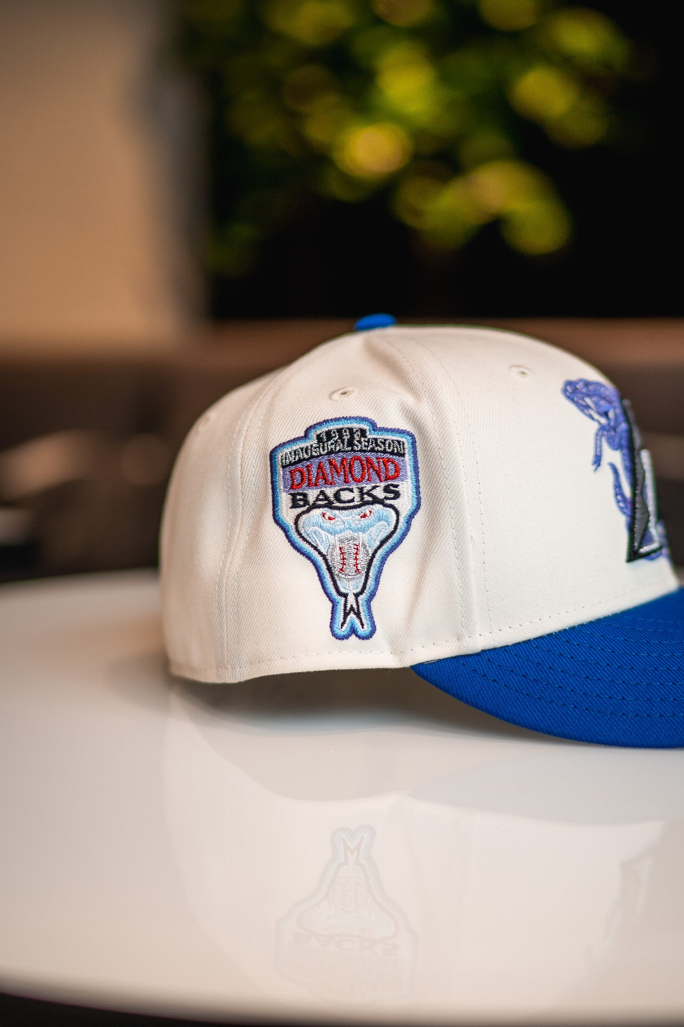 New Era Arizona Diamondbacks 1998 Inaugural Season Good Grey UV (Off White/Blue) - New Era