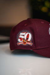 New Era Baltimore Orioles 50th Anniversary Good Grey UV (Burgundy) - New Era