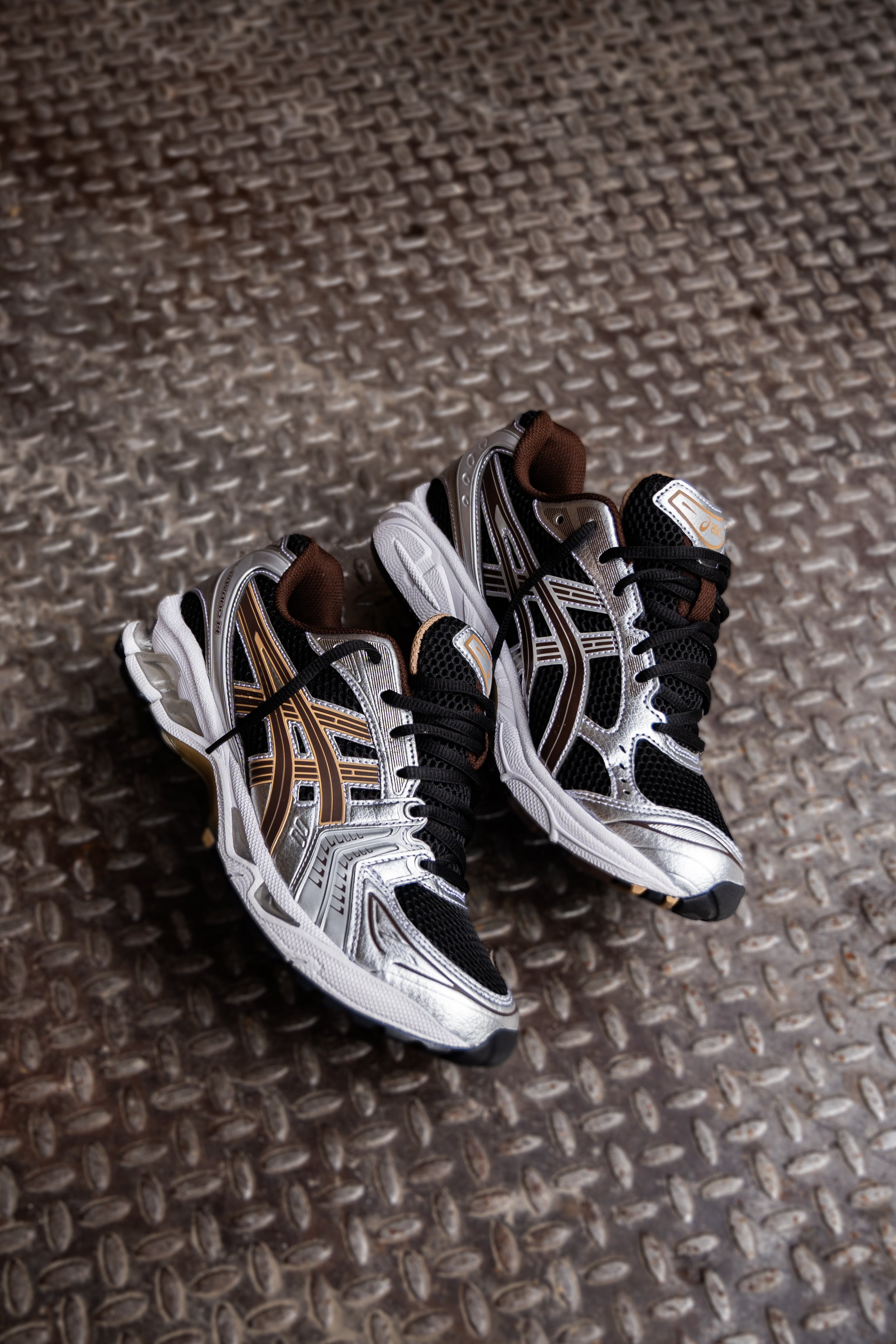 Mens Asics Gel-Kayano 14 (Black/Coffee)