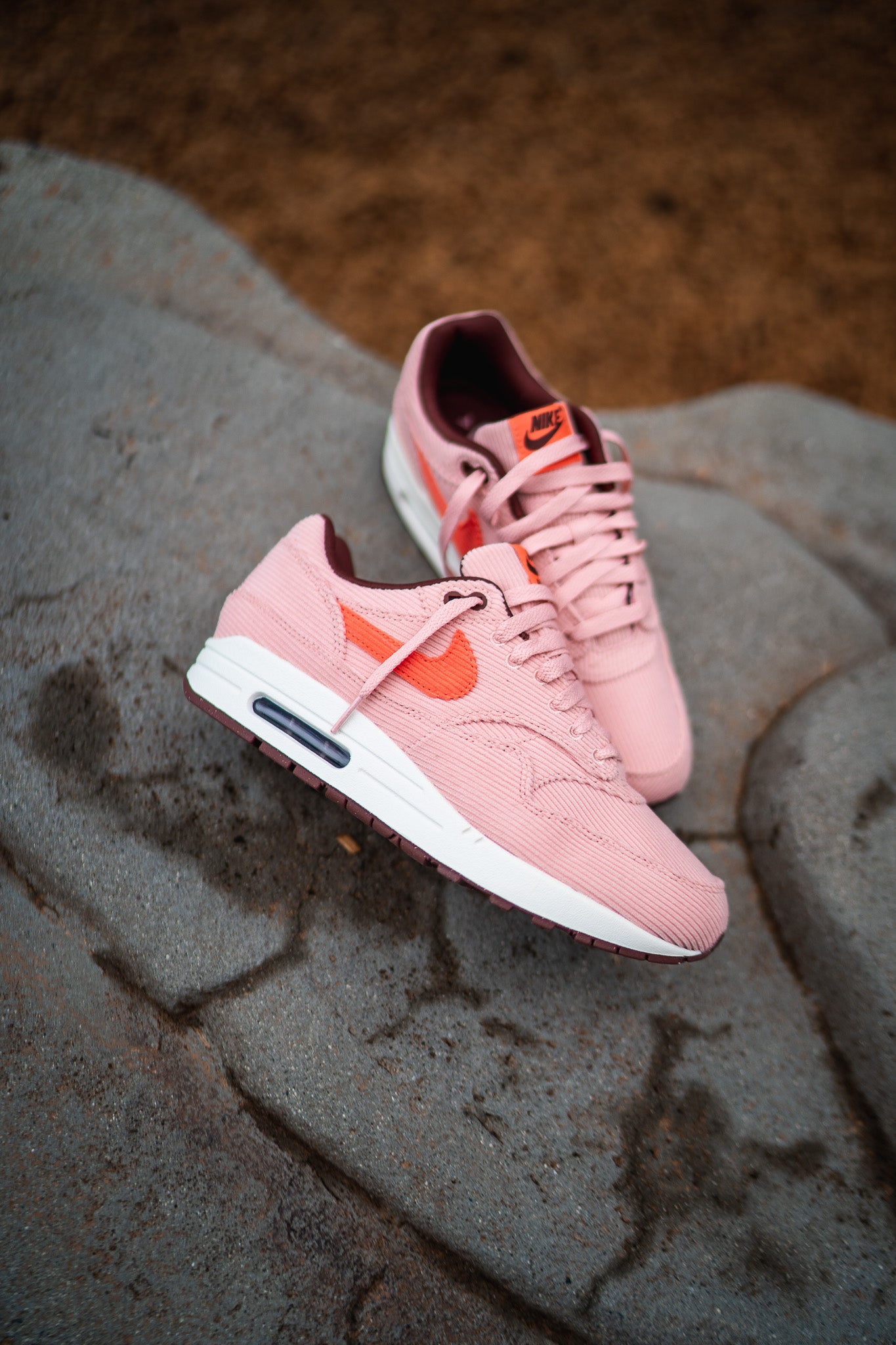 Mens Nike Air Max 1 PRM (Coral Star) - Asics