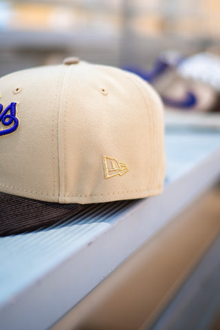 New Era Los Angeles Dodgers 50th Anniversary Purple Ivory Edition