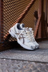 Mens Asics Gel-1130 (Cream/Reddish Brown)