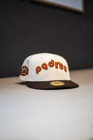 San Diego Padres New Era Authentic Collection On-Field 59FIFTY Fitted Hat - Brown 7 5/8