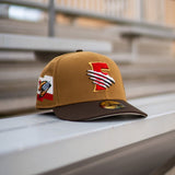 New Era Fresno Grizzlies Off Ivory UV (Khaki/Mocha) - New Era