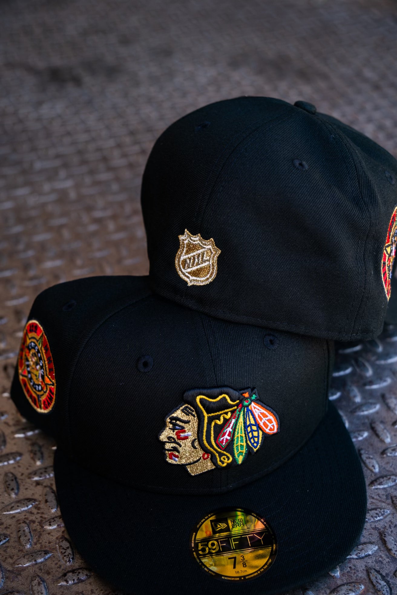 New Era Chicago Blackhawks All-Star Game Green UV 59Fifty Fitted (Black)