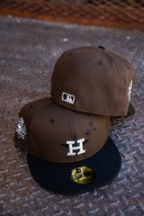 New Era Houston Astros 2022 World Series Grey UV (Cactus Mocha) 59Fifty Fitted - New Era