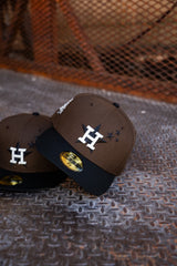 New Era Houston Astros 2022 World Series Grey UV (Cactus Mocha) 59Fifty Fitted - New Era