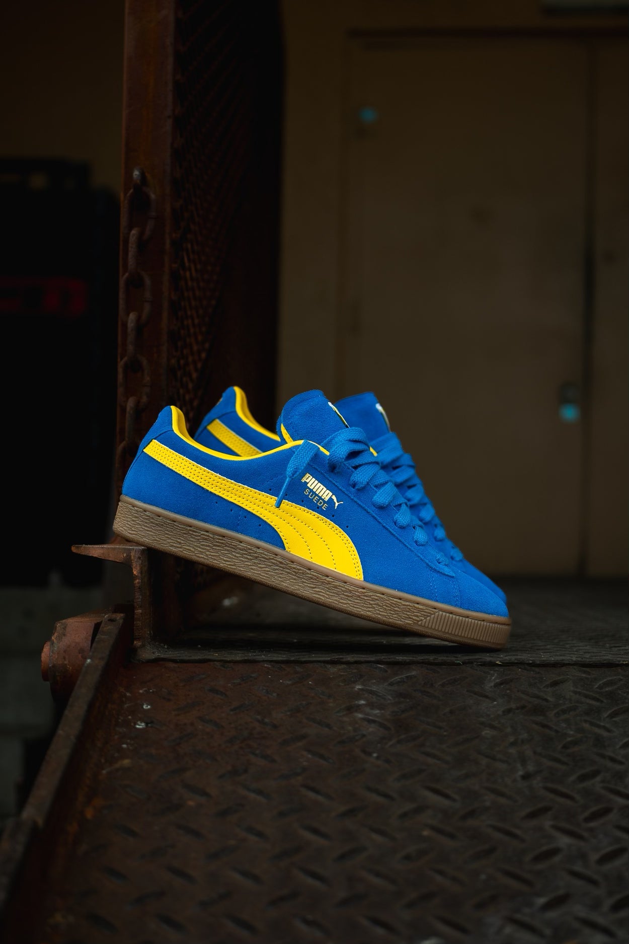 Puma Suede Terrace (Cobalt Glaze/Pelé Yellow) - Puma