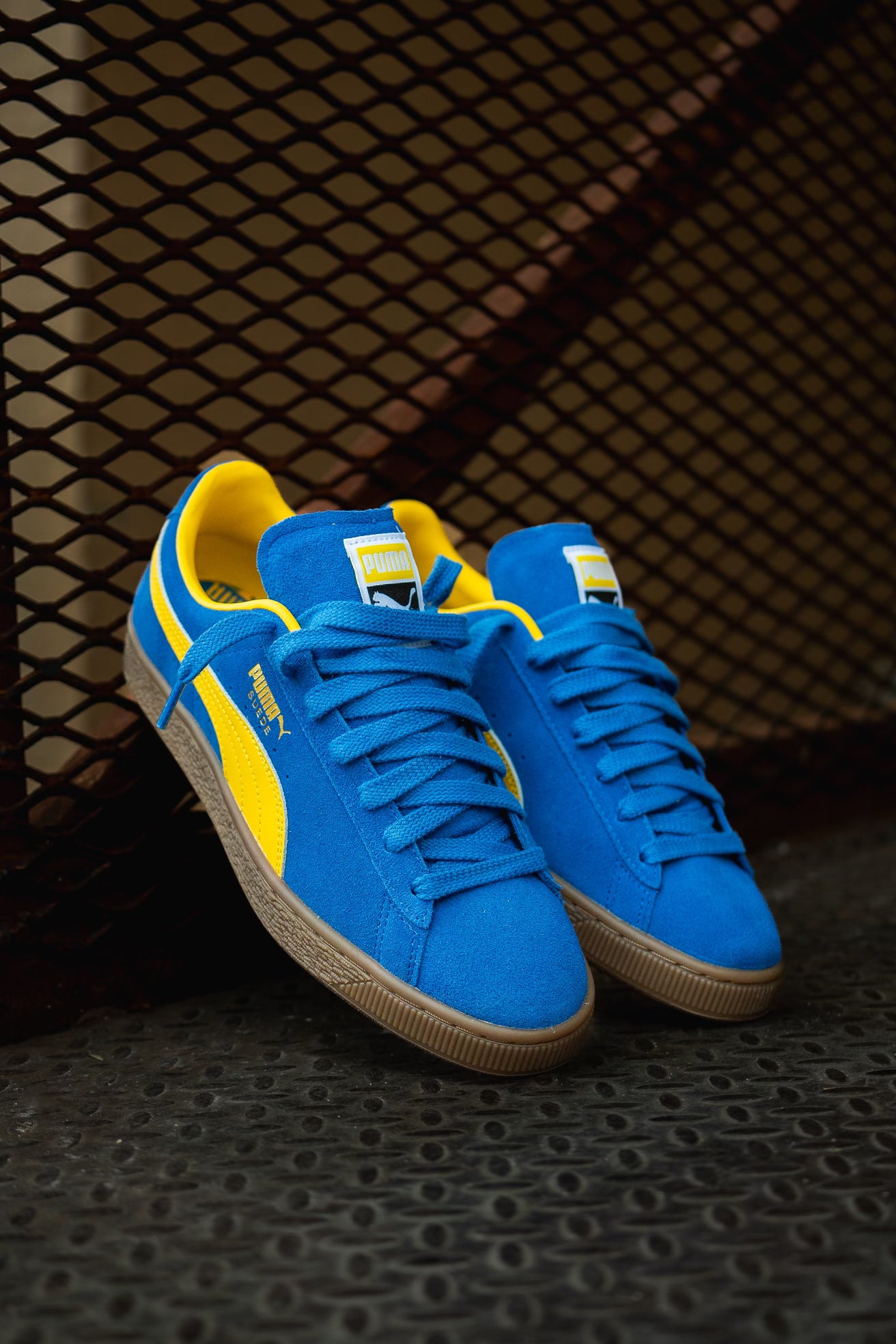 Puma Suede Terrace (Cobalt Glaze/Pelé Yellow) - Puma