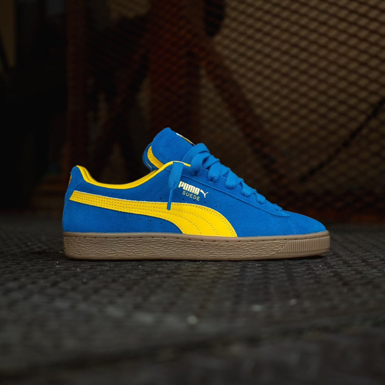 Puma Suede Terrace (Cobalt Glaze/Pelé Yellow) - Puma