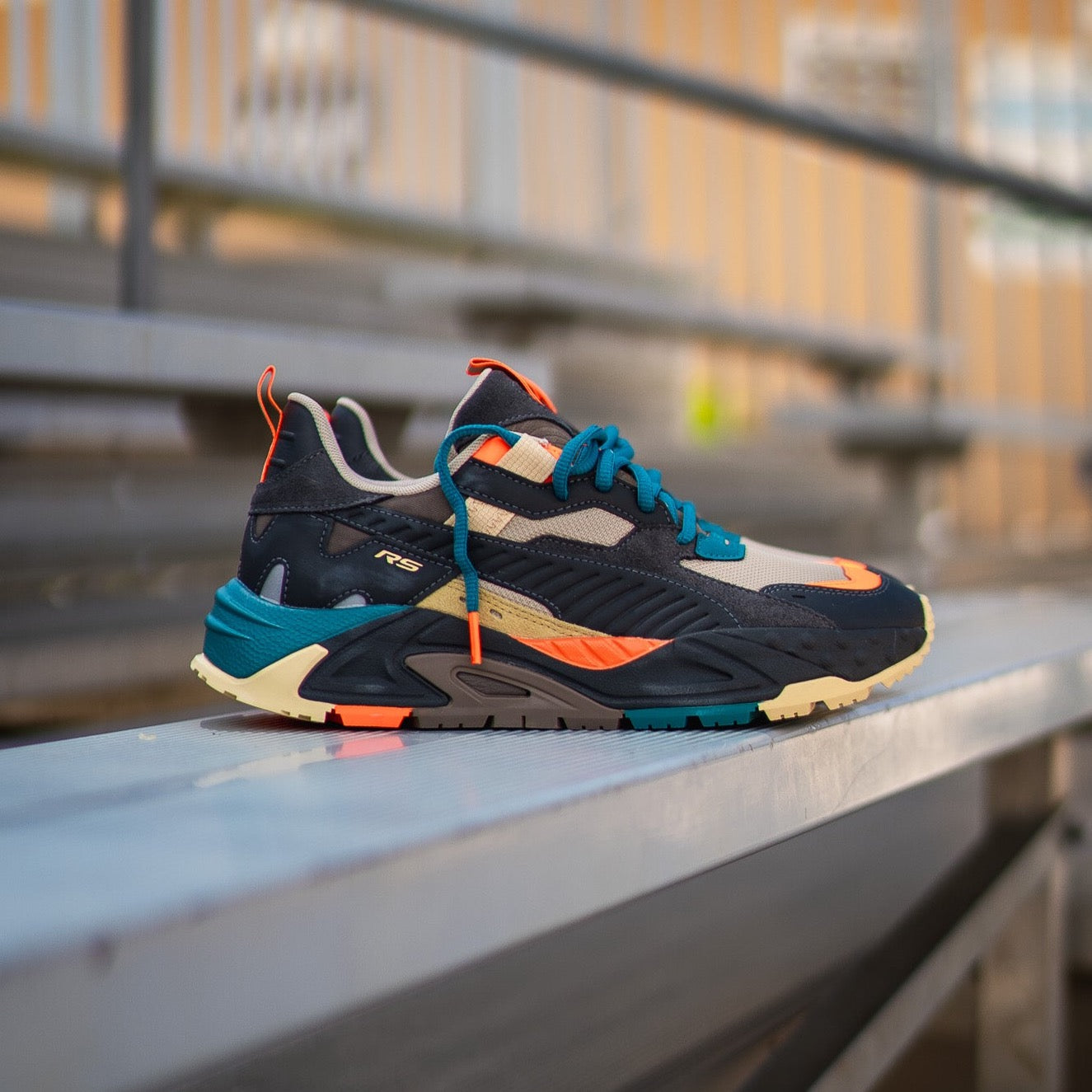 Mens Puma RS-Trck Good Anywhere (Grey/Toasted Almond) - Puma