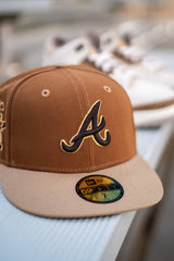 New Era Atlanta Braves 30th Anniversary Good Grey UV (Toasted Peanut/Beige) - New Era