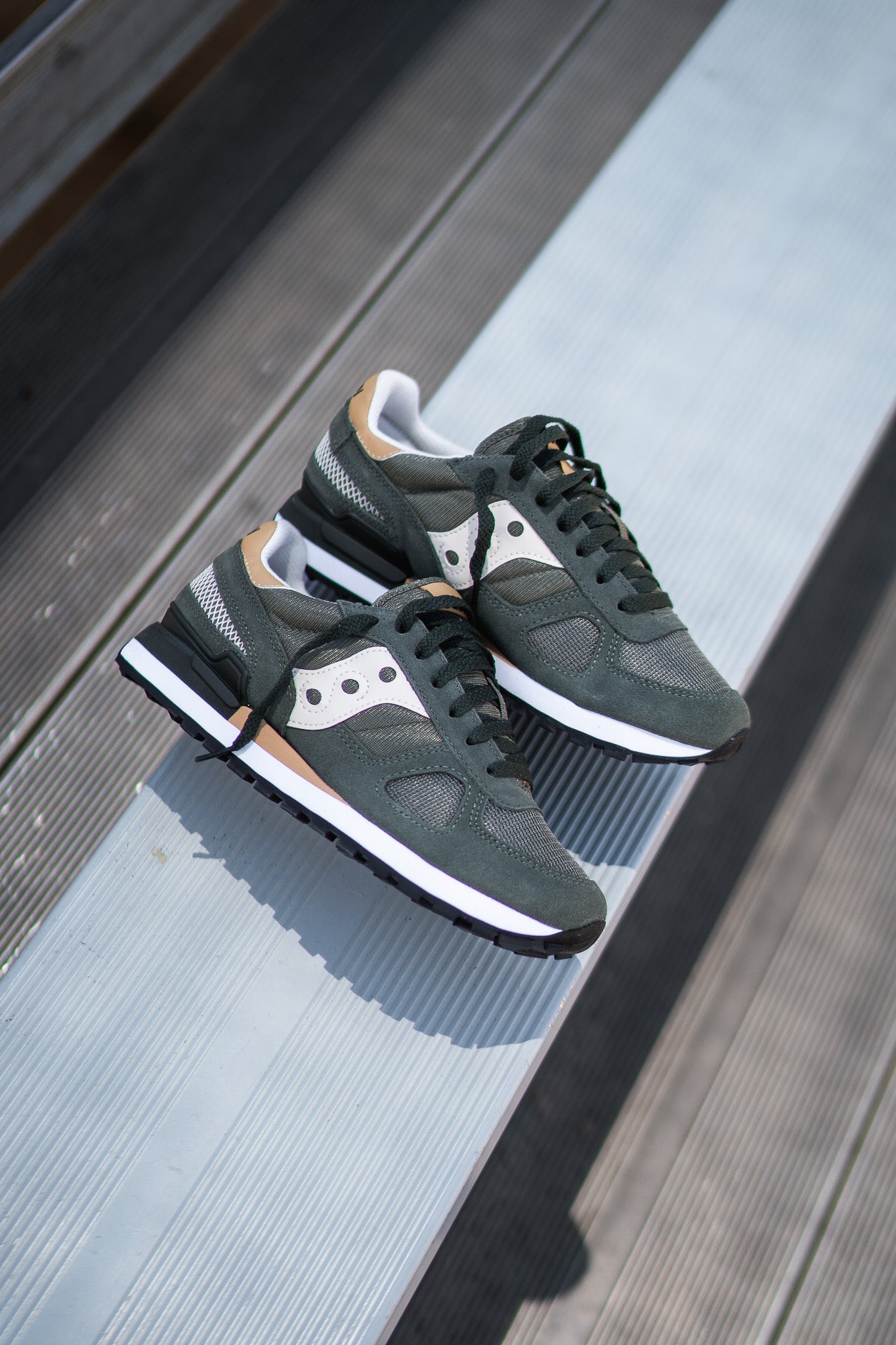 Saucony Shadow Original (Olive/Tan) - Saucony