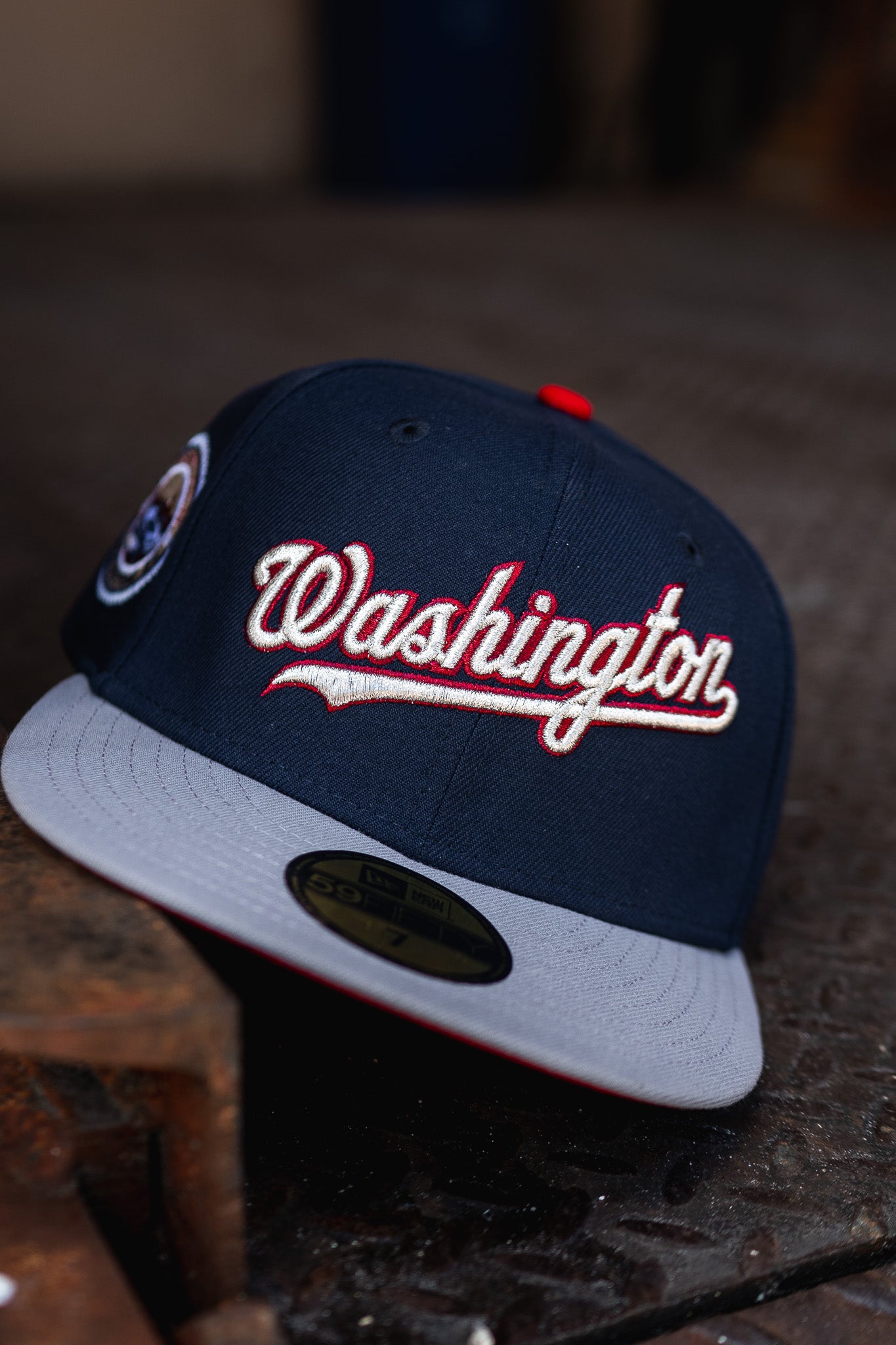 New Era Washington Nationals 2008 Inaugural Season Red UV (Navy/Grey) - New Era