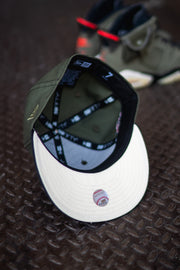 New Era Houston Astros Astrodome Off White UV (Olive Canvas/Black Satin)