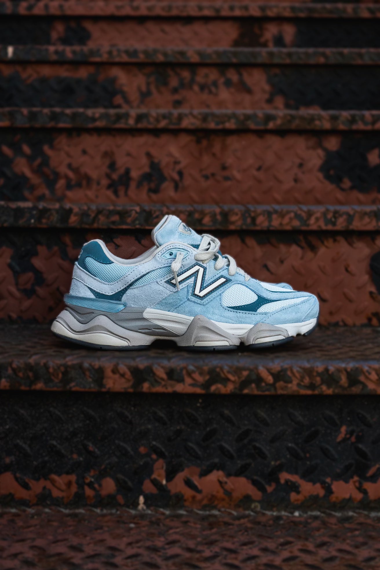 Mens New Balance 9060 (Chrome Blue) - U9060EED - SNEAKER TOWN