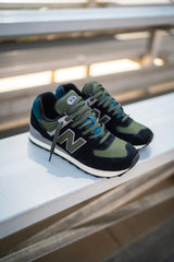 Mens New Balance 574 (Black/Olive) - U574KBG - New Balance