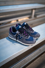 Mens New Balance 574 (Grey/Blue) - U574KGN - New Balance