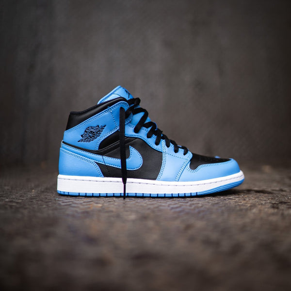 Mens Air Jordan 1 Mid Carolina Blue