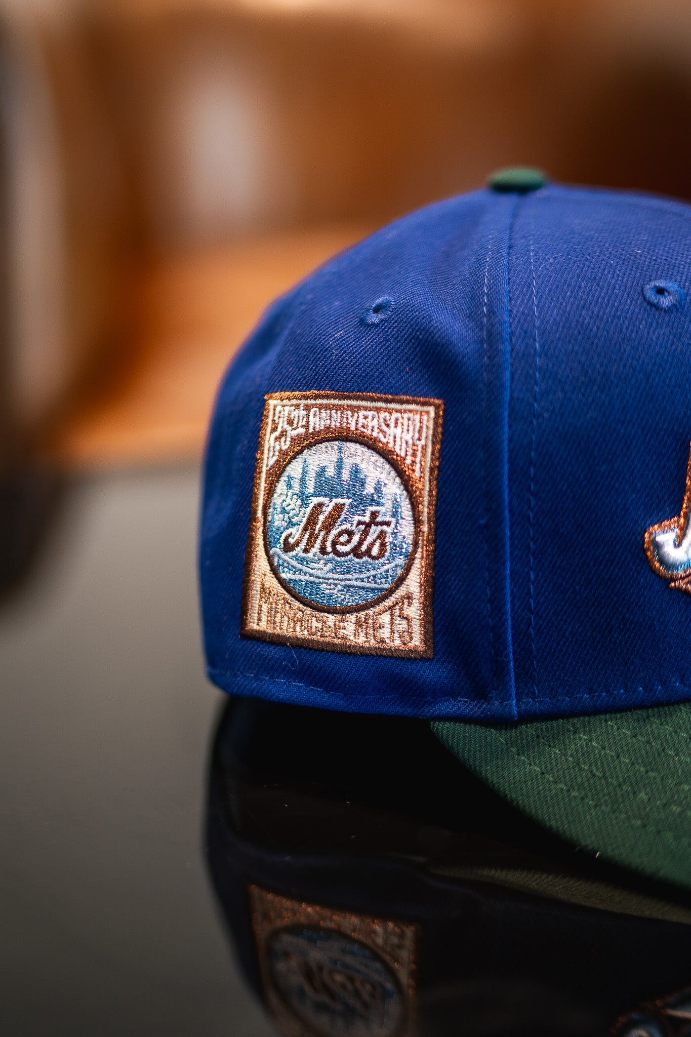 New Era New York Mets 25th Anniversary Grey UV (Blue/Forest Green) - New Era