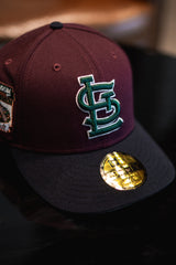 New Era St Louis Cardinals Busch Stadium Grey UV (Burgundy/Dark Navy) - New Era