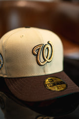 New Era Washington Nationals Green UV (Cream/Mocha) - New Era