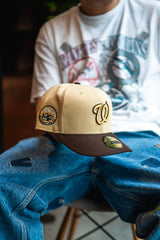 New Era Washington Nationals Green UV (Cream/Mocha) - New Era