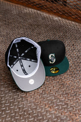 New Era Seattle Mariners 30th Anniversary Grey UV (Black/Dark Green) 59Fifty Fitted