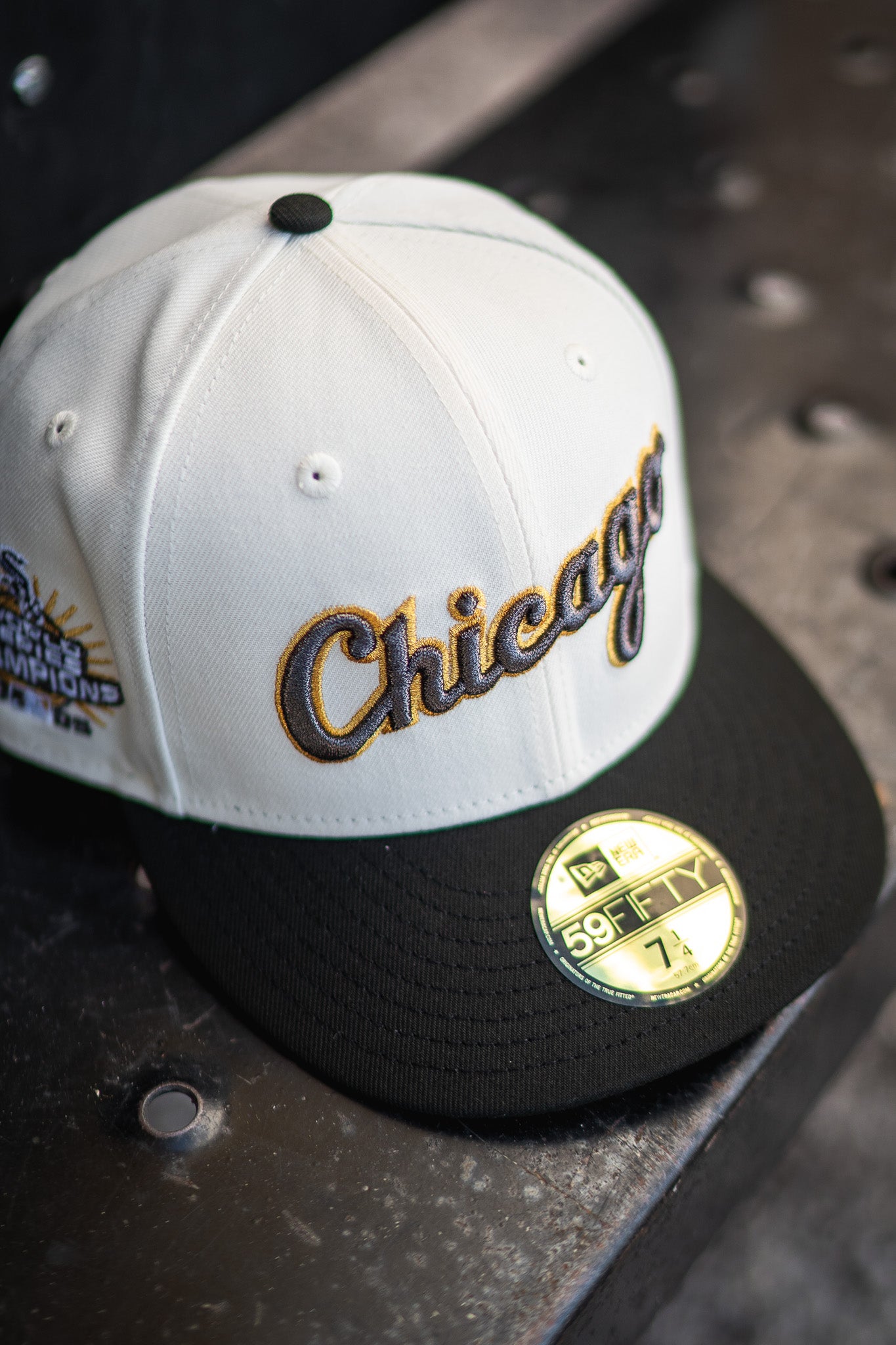 New Era Chicago White Sox 2005 WS Green UV (Off White/Black) - New Era