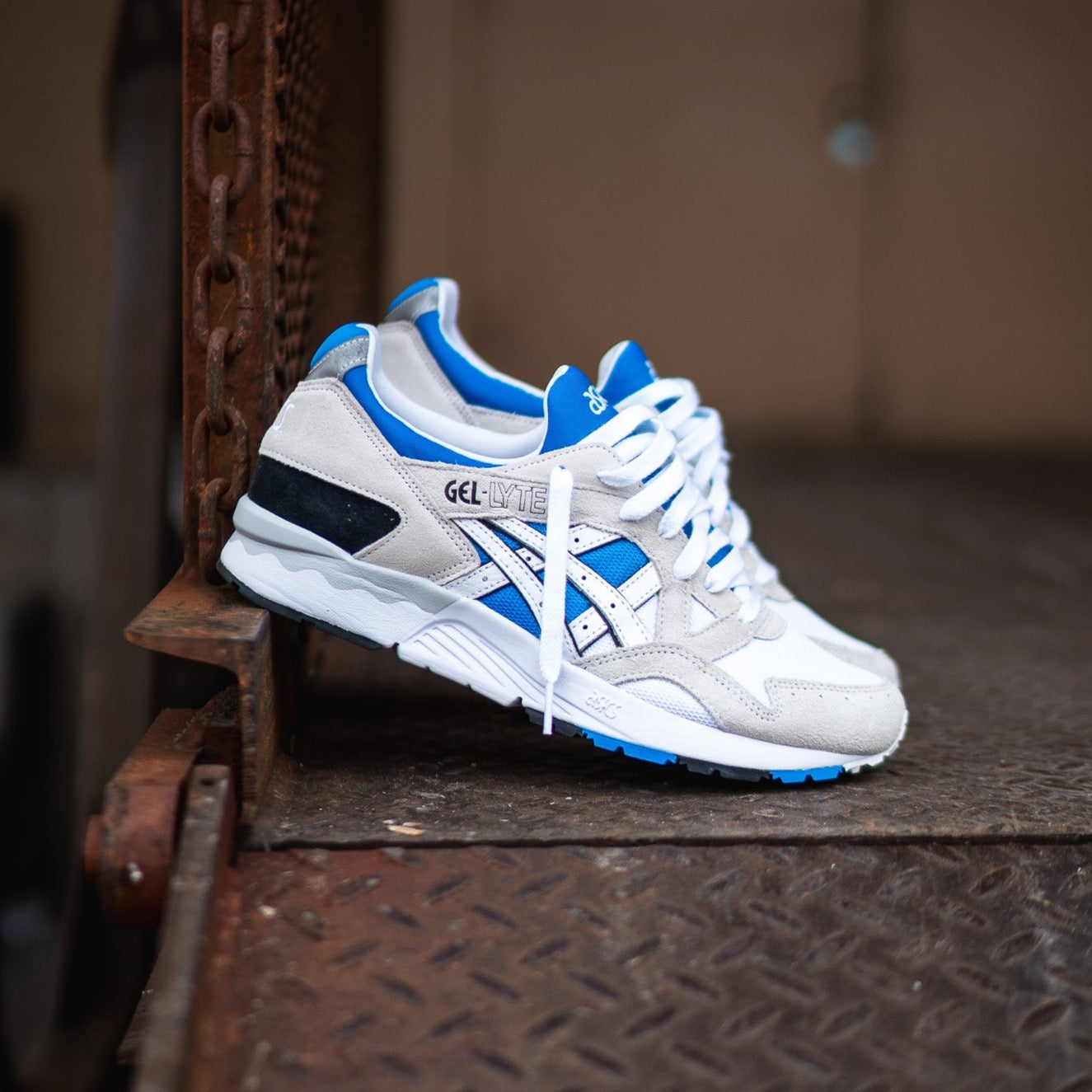 Asic gel lyte all white online