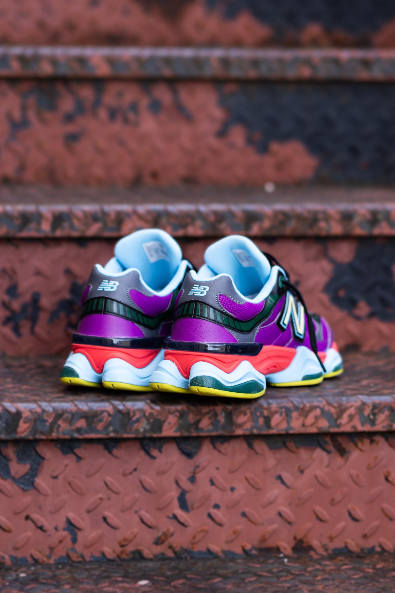 Mens New Balance 9060 (Purple/Red) - U9060RPO