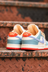 Mens Nike Dunk Low PRM (Pale Ivory/Royal Pulse)