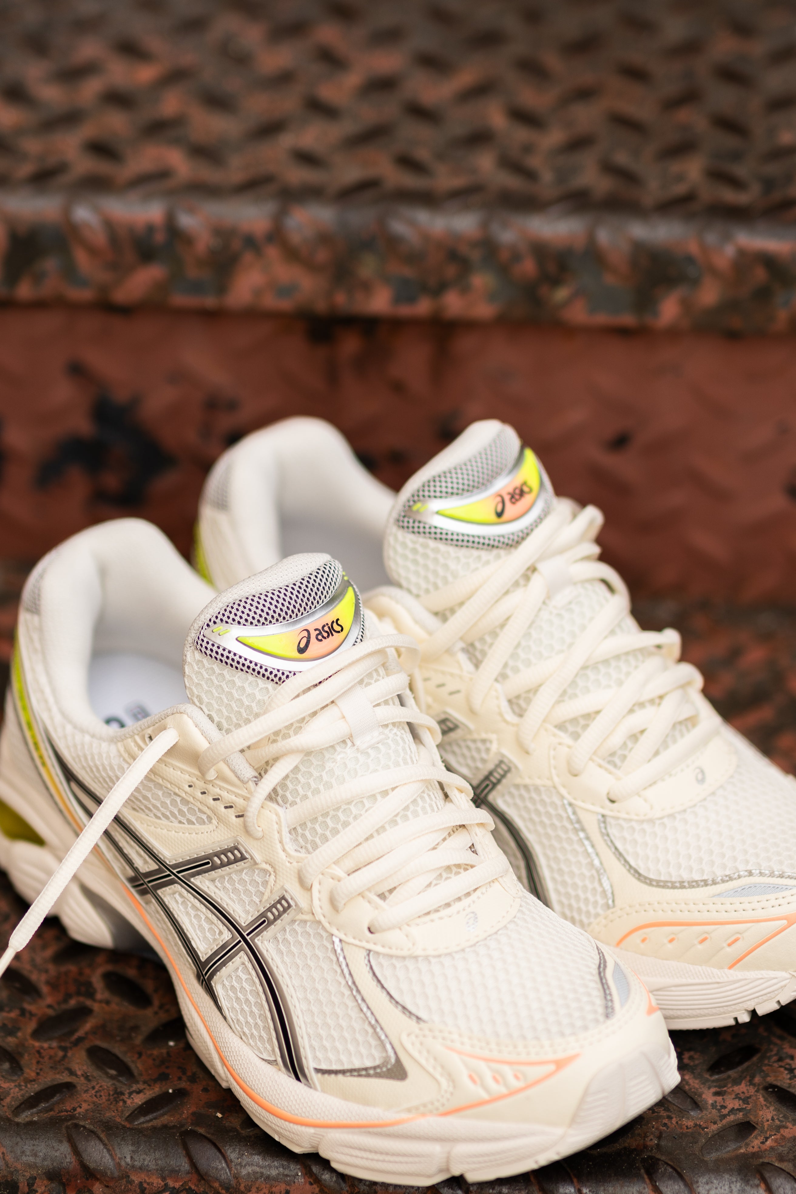 Mens Asics GT-2160 Paris (Cream/Safety Yellow)