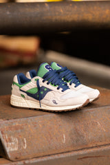 Mens Saucony Shadow 5000 Ivy League (Fog/Green)