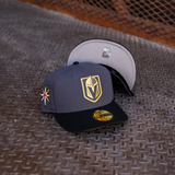 New Era Las Vegas Golden Knights Grey UV (Graphite/Black) 59Fifty Fitted