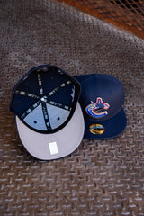 New Era Vancouver Canucks 1998 All-Star Game Grey UV (Navy) 59Fifty Fitted