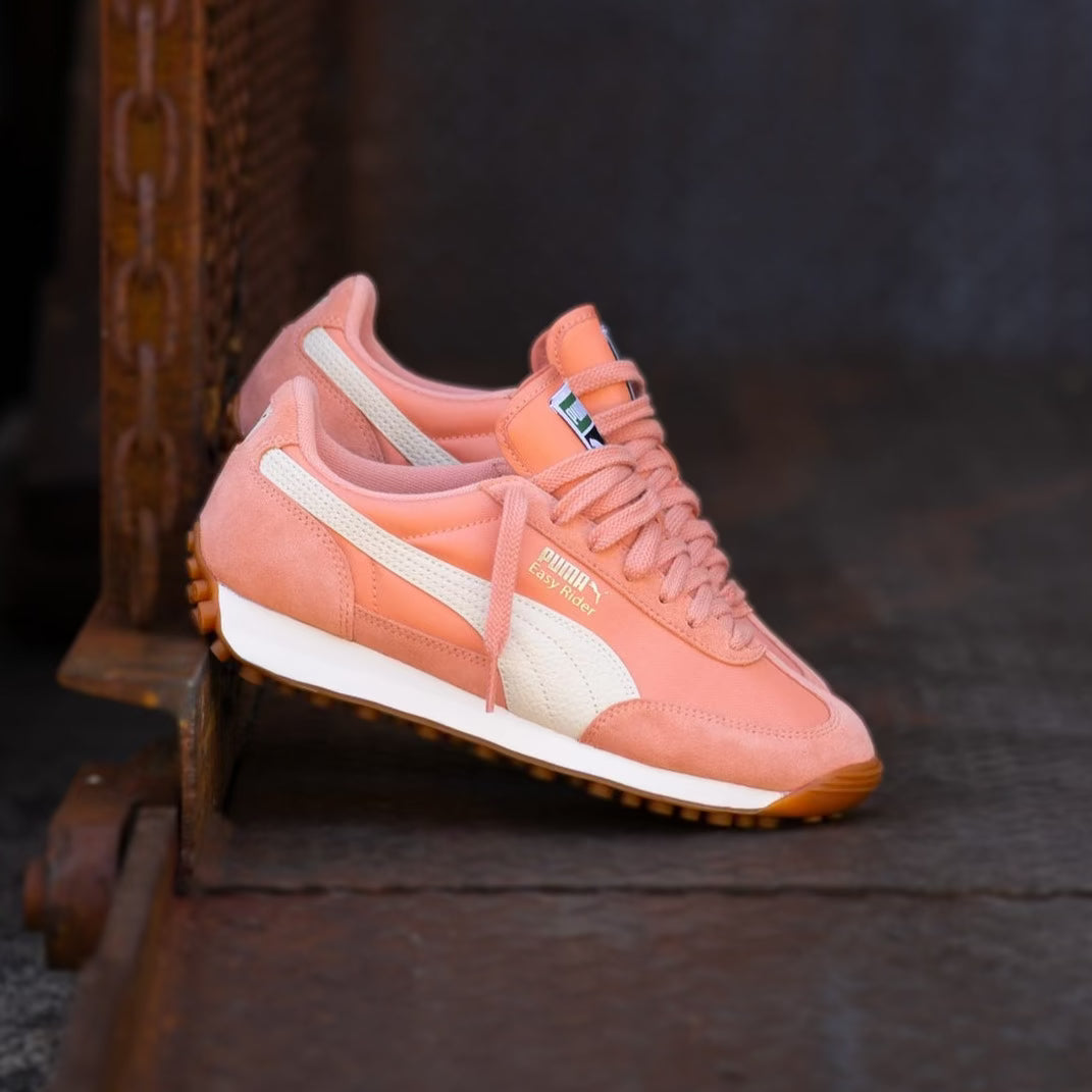 Womens Puma Easy Rider Vintage (Deeva Peach/Alpinesnow/Puma Gold) – SNEAKER  TOWN