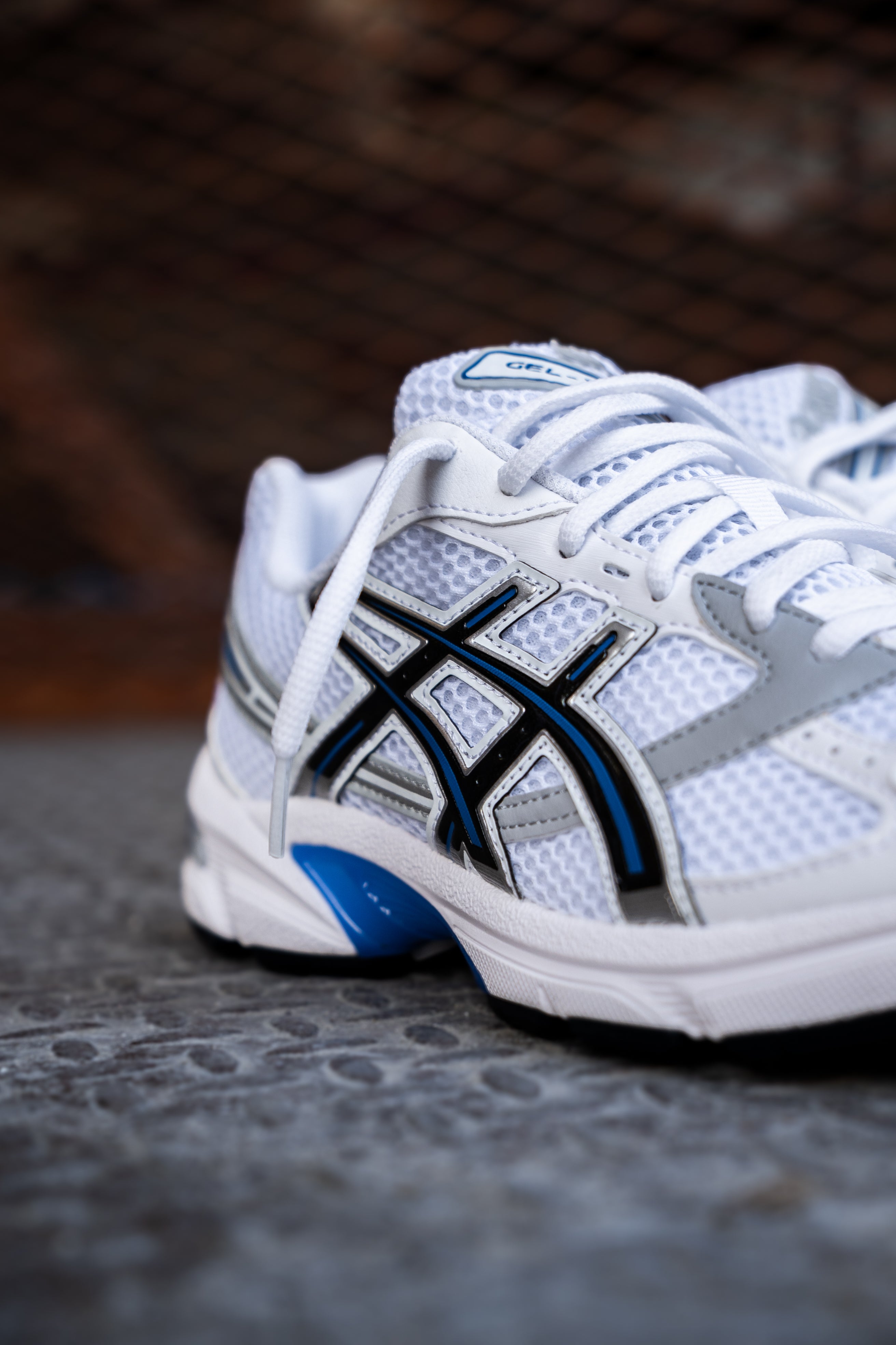 Mens Asics Gel-1130 (White/Tuna Blue)