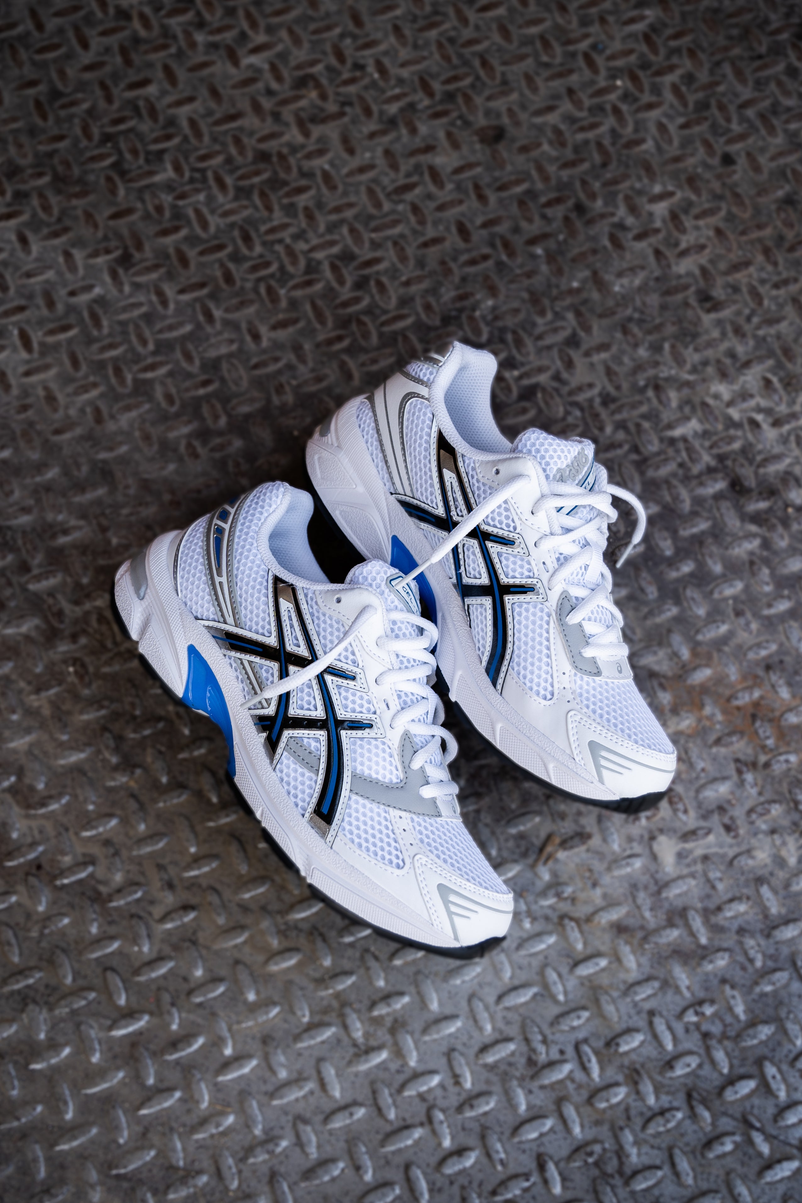 Mens Asics Gel-1130 (White/Tuna Blue)