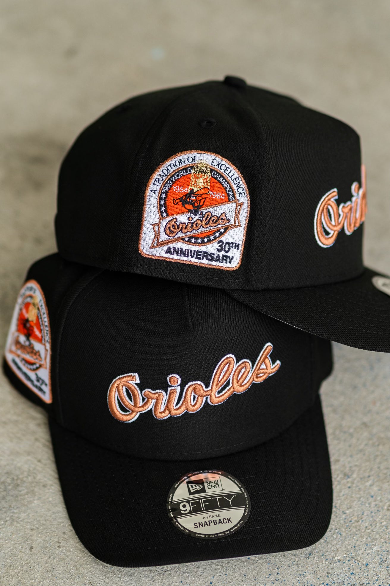 New Era Baltimore Orioles 30th Anniversary 9Fifty A-Frame Snapback